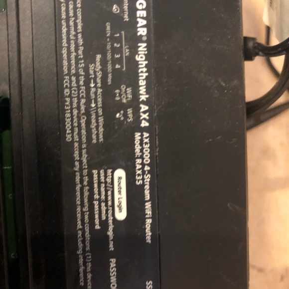 Netgear AX3000 Nighthawk AX4 4-Stream Wi-Fi 6 Router - RAX35 - Picture 13 of 14